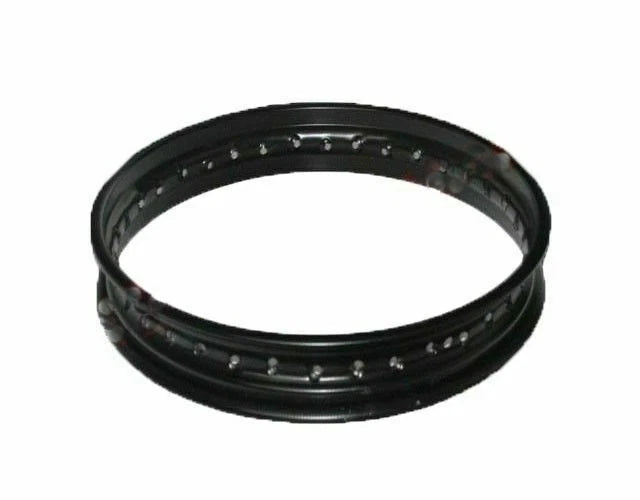 Pair Black Powder Coated 16 Inch Wheels for Jawa 250 350 (WM2)