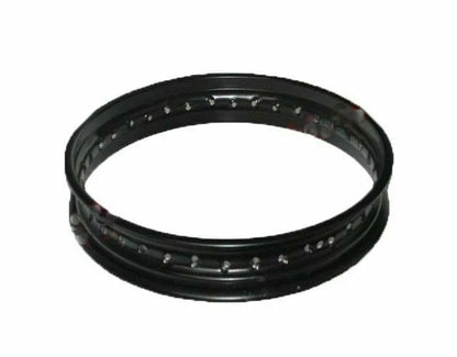 Pair Black Powder Coated 16 Inch Wheels for Jawa 250 350 (WM2)