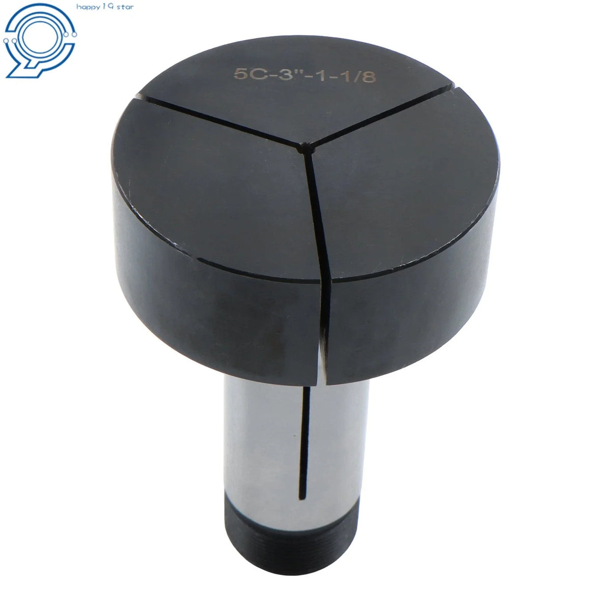 3 Inch Step Collet for Lathe Machining (Hardened Steel)