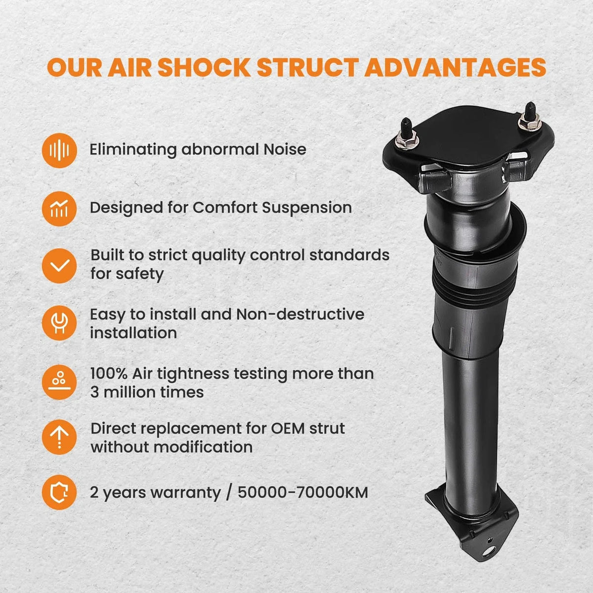 Rear Shock Absorber for Mercedes Benz R320 W251 (2007–2009) 2513203031