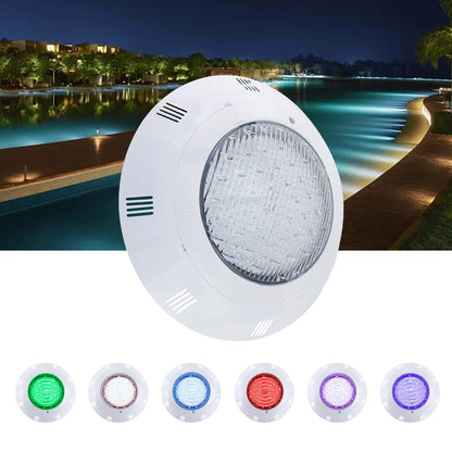 RGB LED Underwater Fountain Light for Swimming Pool Spa (AC12V)
