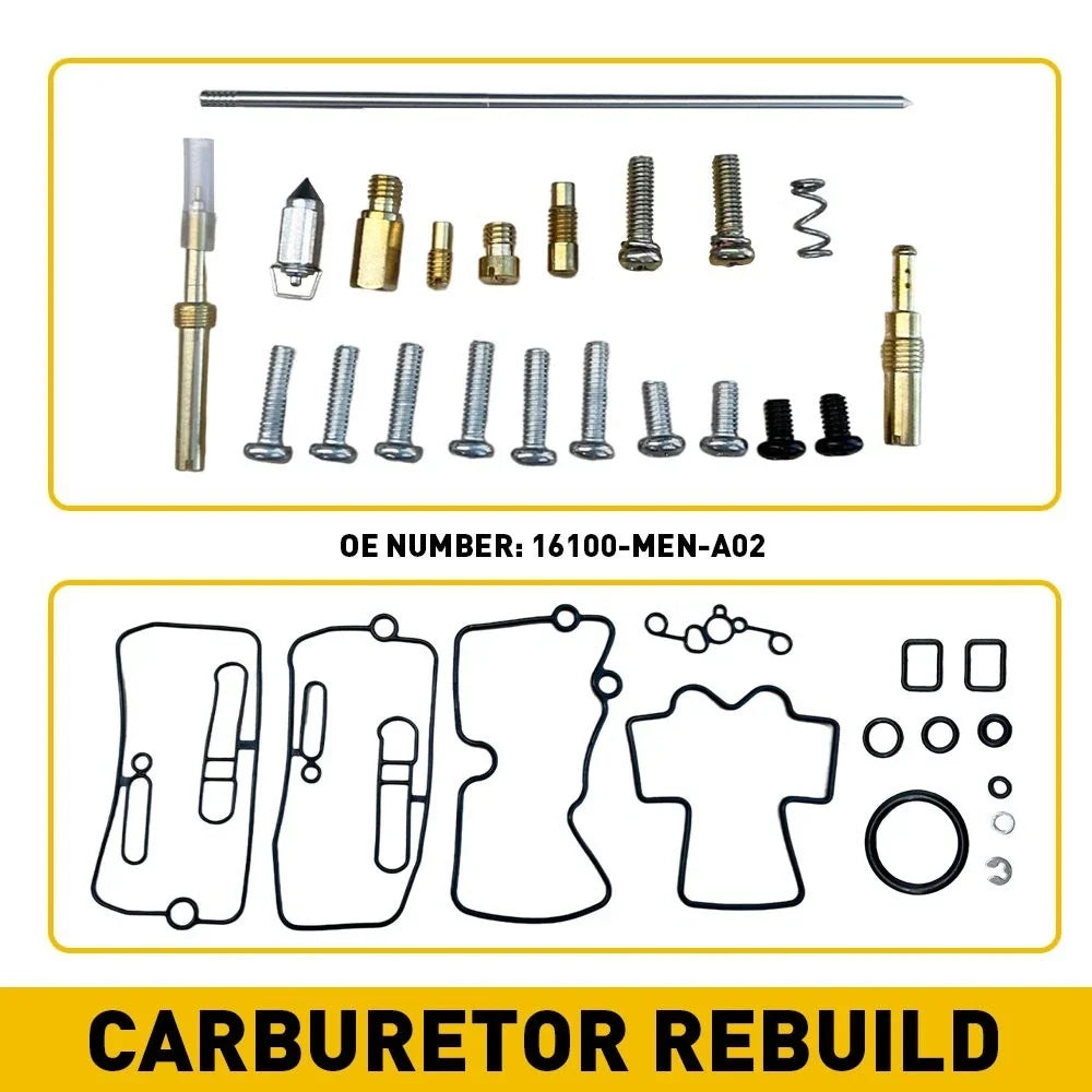 Carburetor Rebuild Kit for Honda CRF250X CRF250R CRF450R (2004–2017)