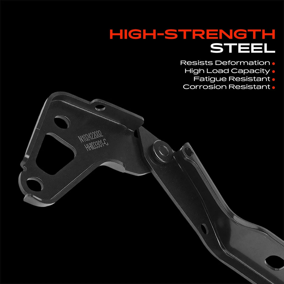 Front Left Driver Side Hood Hinge for Audi Q7 (2007–2015) 4L0823301