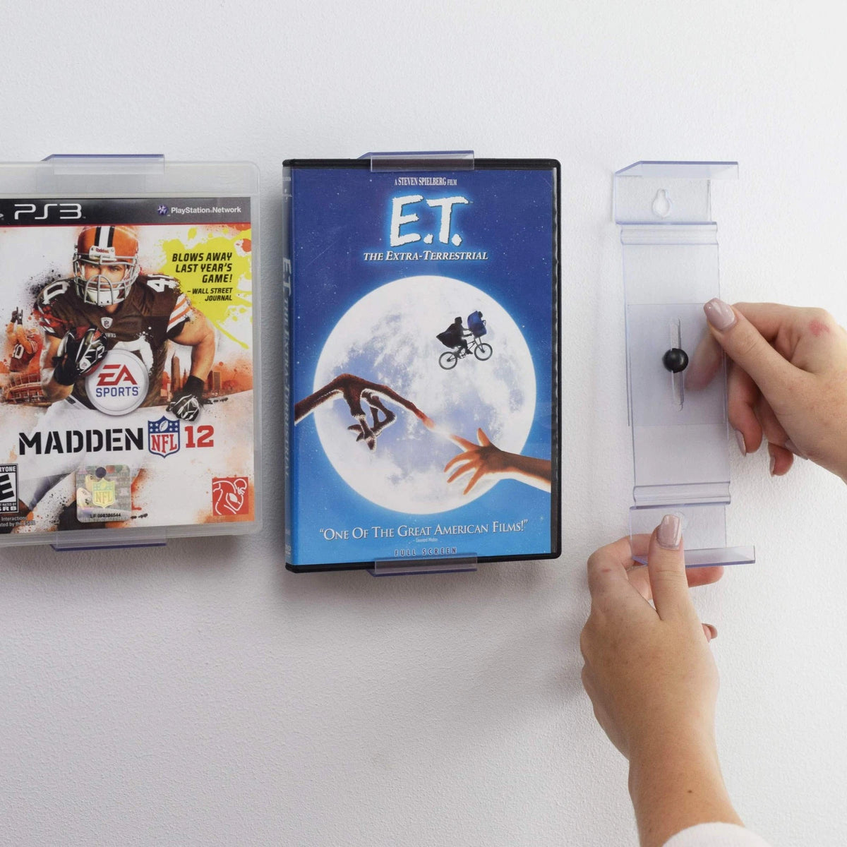 CollectorMount DVD & Video Game Display Wall Mount & Shelf for All Models