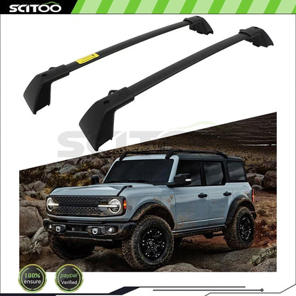 Pair Roof Rack Cross Bars for Ford Bronco (2021–2022)