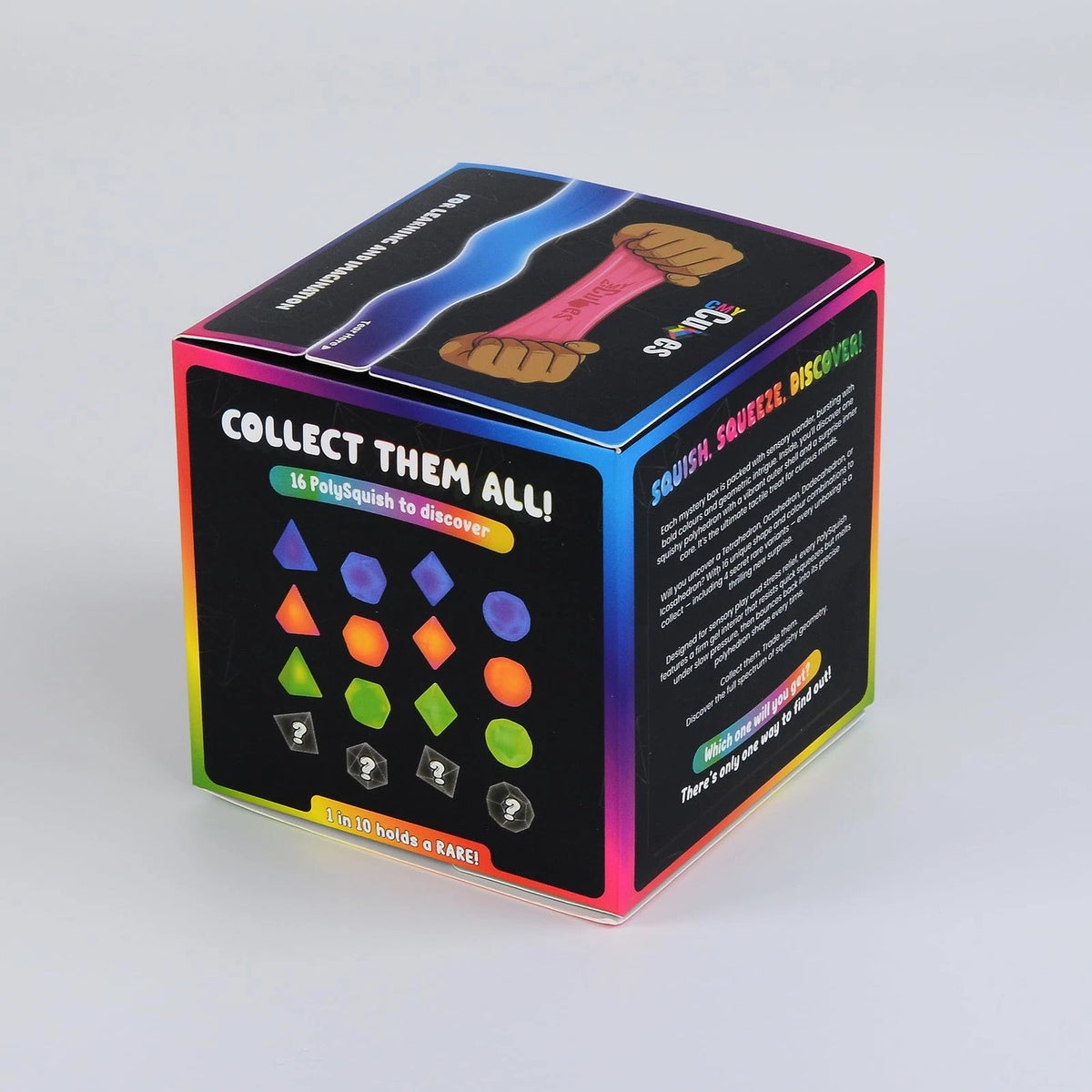 CMY Cubes PolySquish Discovery Series Mystery Squishy Blind Box