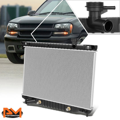 Aluminum Core Radiator for GMC Envoy XL XUV/Chevy Trailblazer 2002–2009 DPI-2458