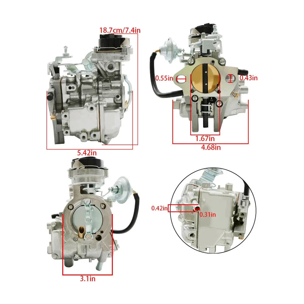 Carburetor for Ford F100 F150 Bronco Granada (1970–1996)