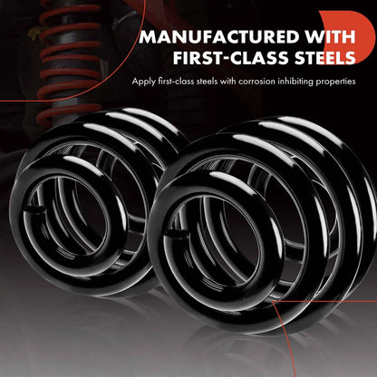 2X Suspension Coil Spring for VW Eos Jetta (2009–2010) 1K0411105BD, RH3554