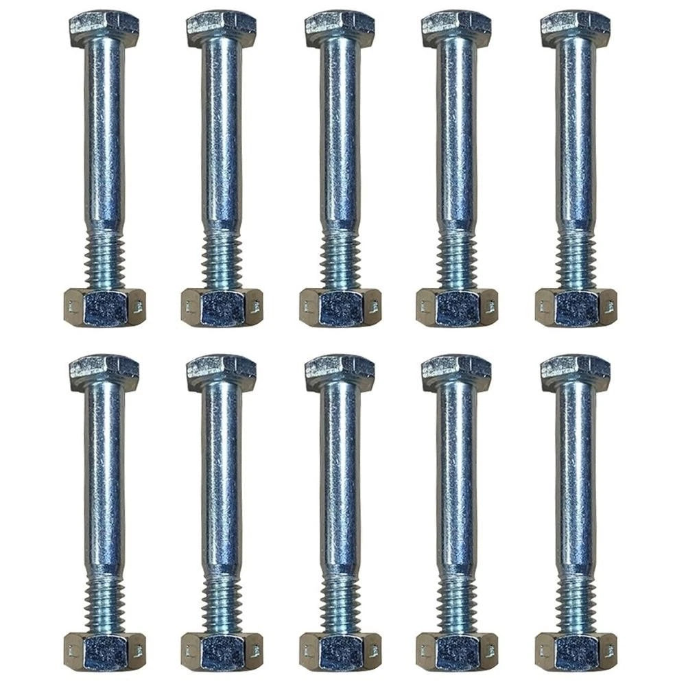 10X Shear Pins with Nut 1-3/4" for Homelite