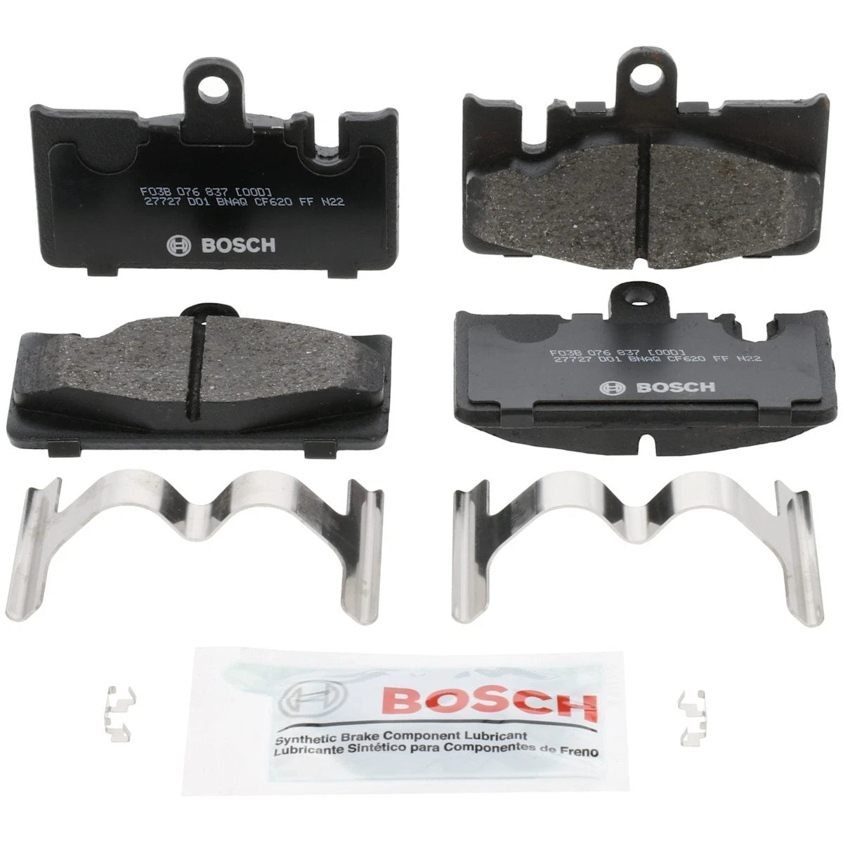 2X BC871 Brake Pad Set Rear for Lexus LS430 (2001–2006)