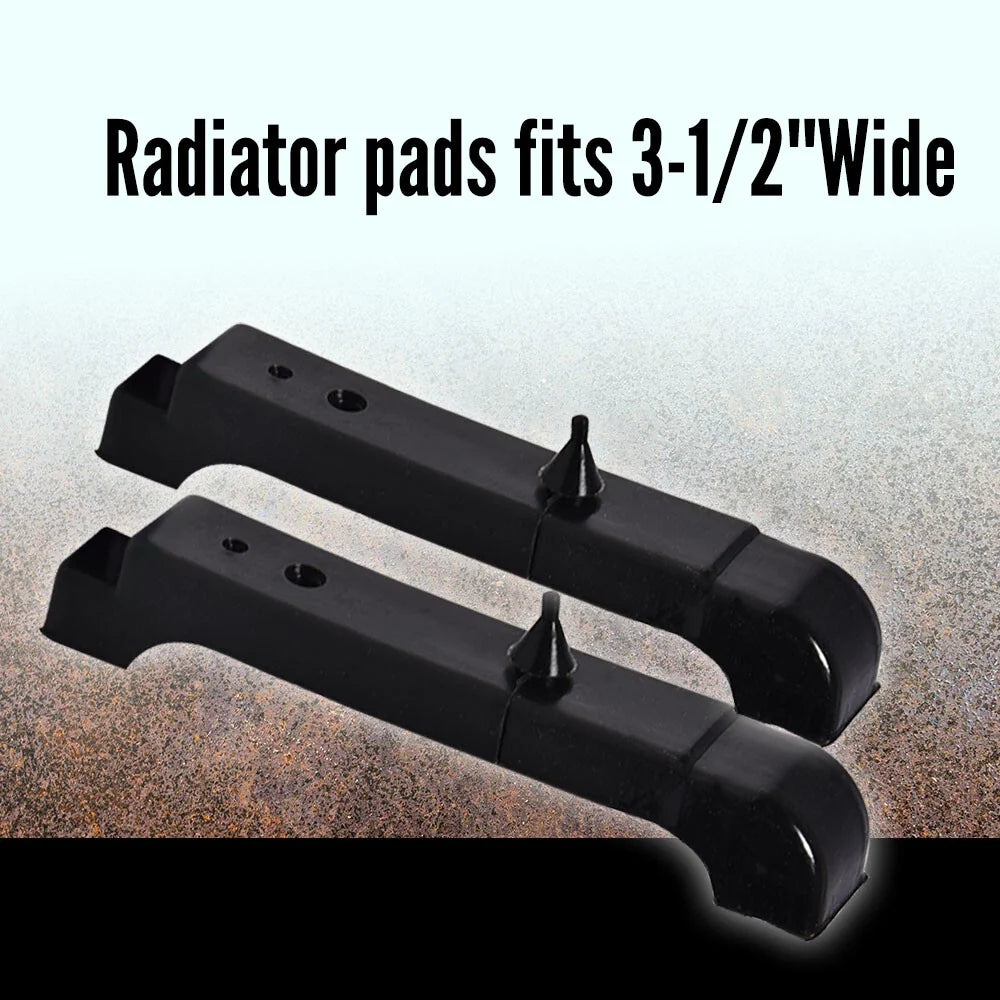 Set of 4 Rubber Radiator Mounting Cushions for GM (1968–1981)