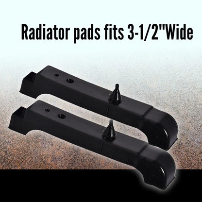 Set of 4 Rubber Radiator Mounting Cushions for GM (1968–1981)