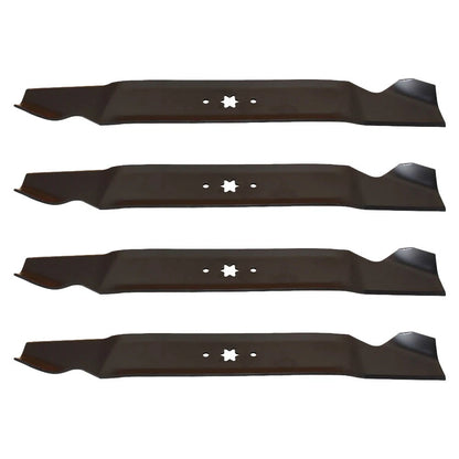 4 Pack Blades for Cub Cadet 100 Series LTX 46" (Fits MTD)