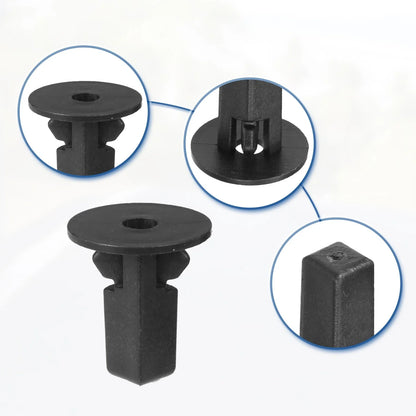 120 Pcs Retainer Fastener Clip Rivet Kit for Toyota 4Runner (2010–2023)