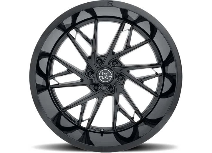 22x10 Method Race Wheels MR801 for Ford (6x135, +10OS, 87CB, Gloss Black Milled)