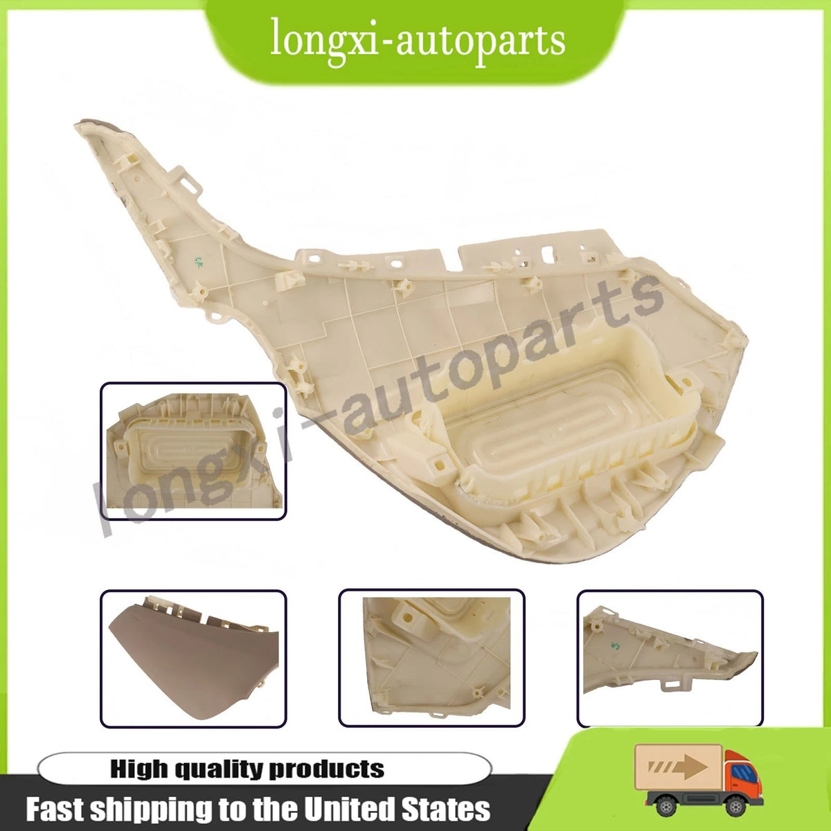 Beige Dashboard Pad Cover for Hyundai Santa Fe (2013–2019) 847602W100VYN, 847604Z000VYN