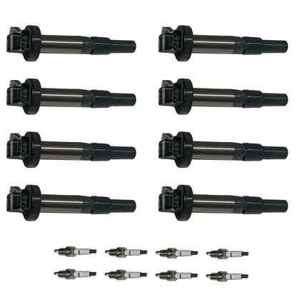 8X Ignition Coils & Spark Plugs for Jaguar XF, XJ8, Land Rover Range Rover (2008–2015) UF519
