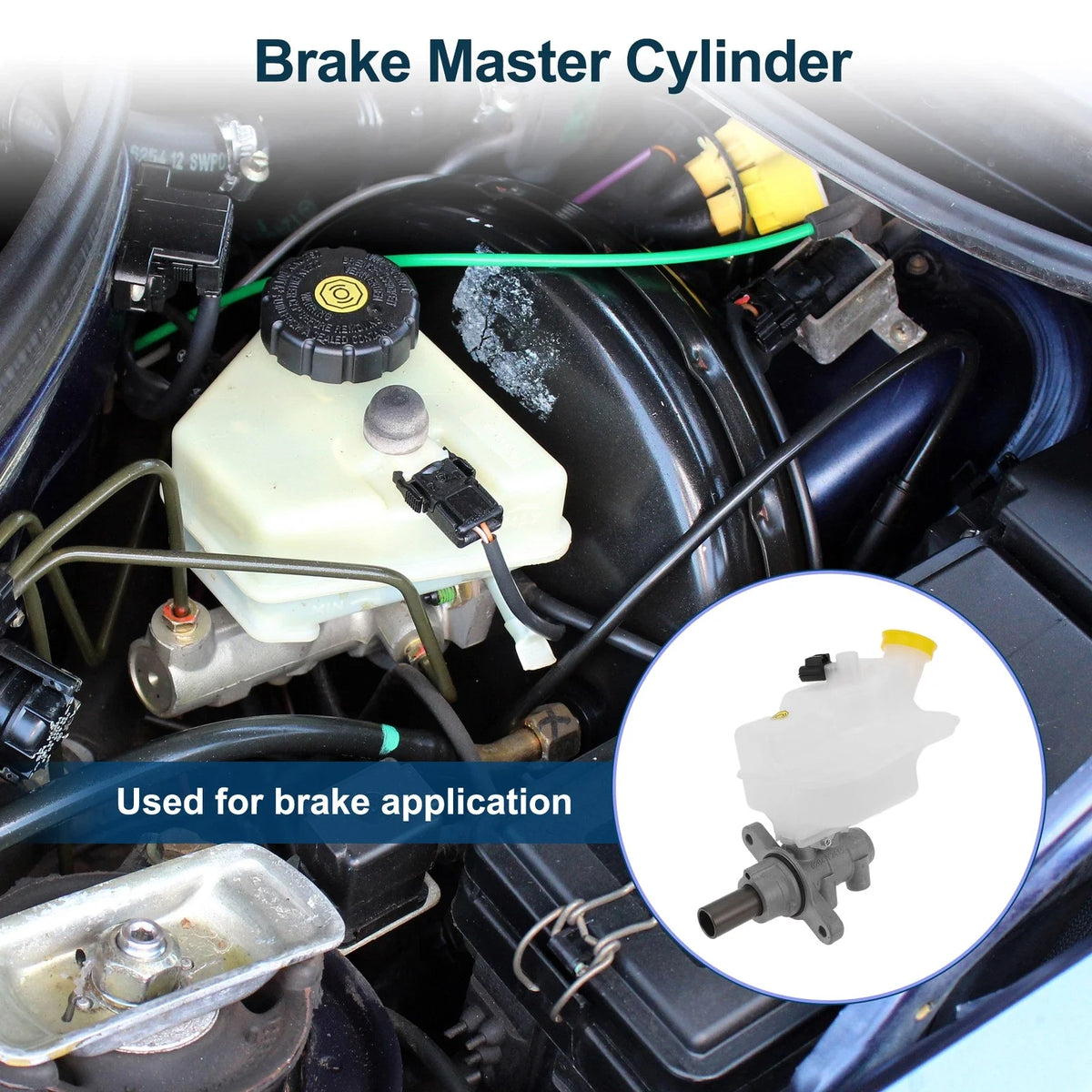 Brake Master Cylinder with Reservoir No.6C112K478AC for Ford Transit (2006–2014)