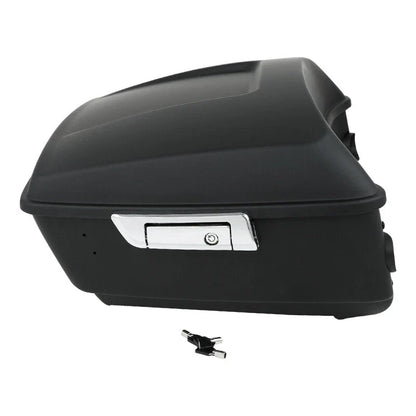 Matte Black King Trunk Speaker Mounts for Harley CVO Electra Glide (2014–2025)