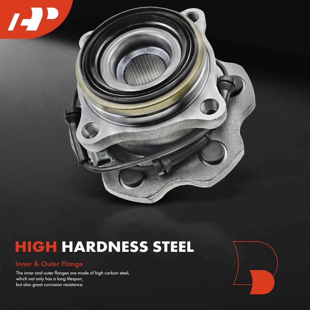 Rear Wheel Hub & Bearing Assembly for Nissan Armada Infiniti QX56 QX80 (2004–2023)