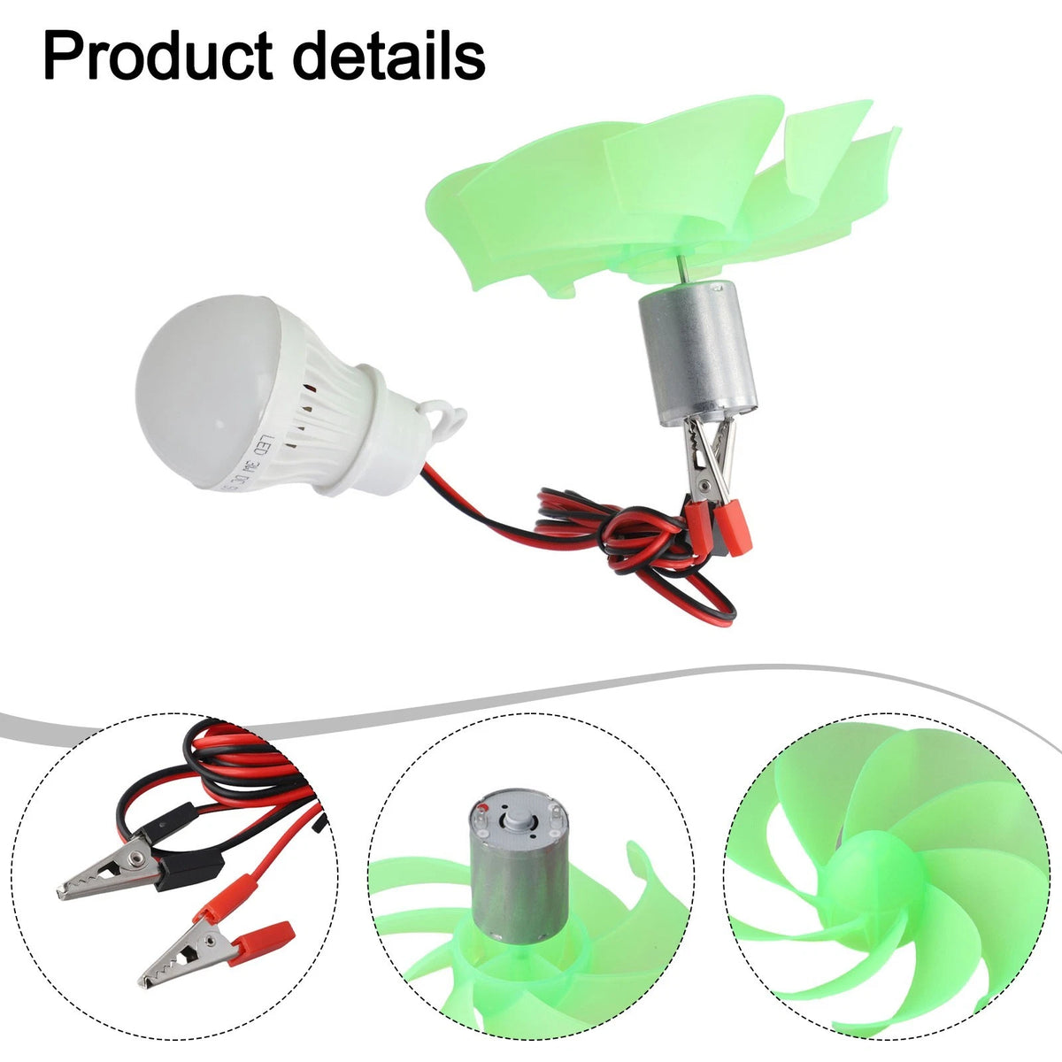 Wind Turbine Motor Blade Accessories for DIY Renewable Energy Projects