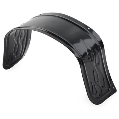 Black Front Fender Trim Skirt for Harley Touring Electra Glide Softail (80-13)