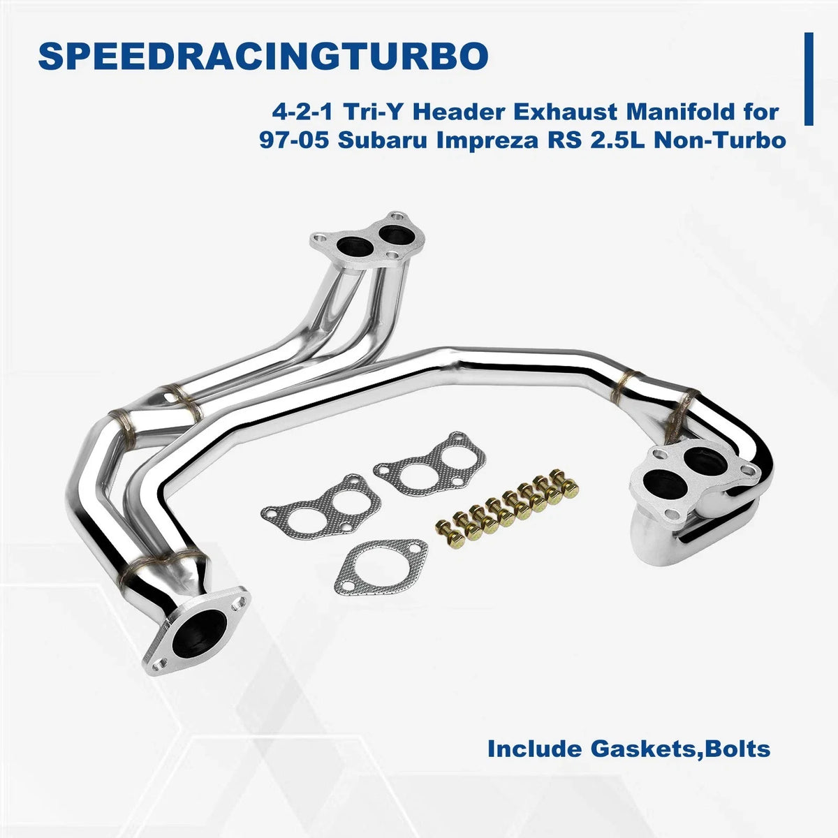 Stainless Steel Exhaust Manifold Header for Subaru Impreza 2.5RS (1997–2005)