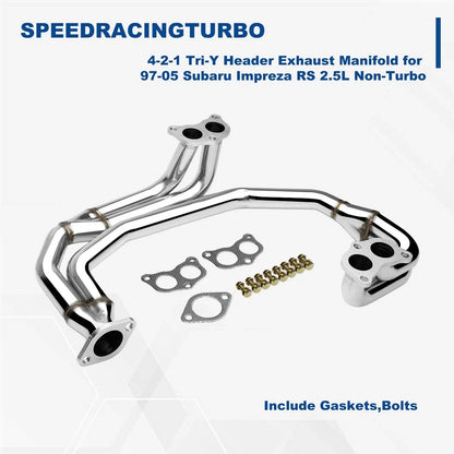 Stainless Steel Exhaust Manifold Header for Subaru Impreza 2.5RS (1997–2005)