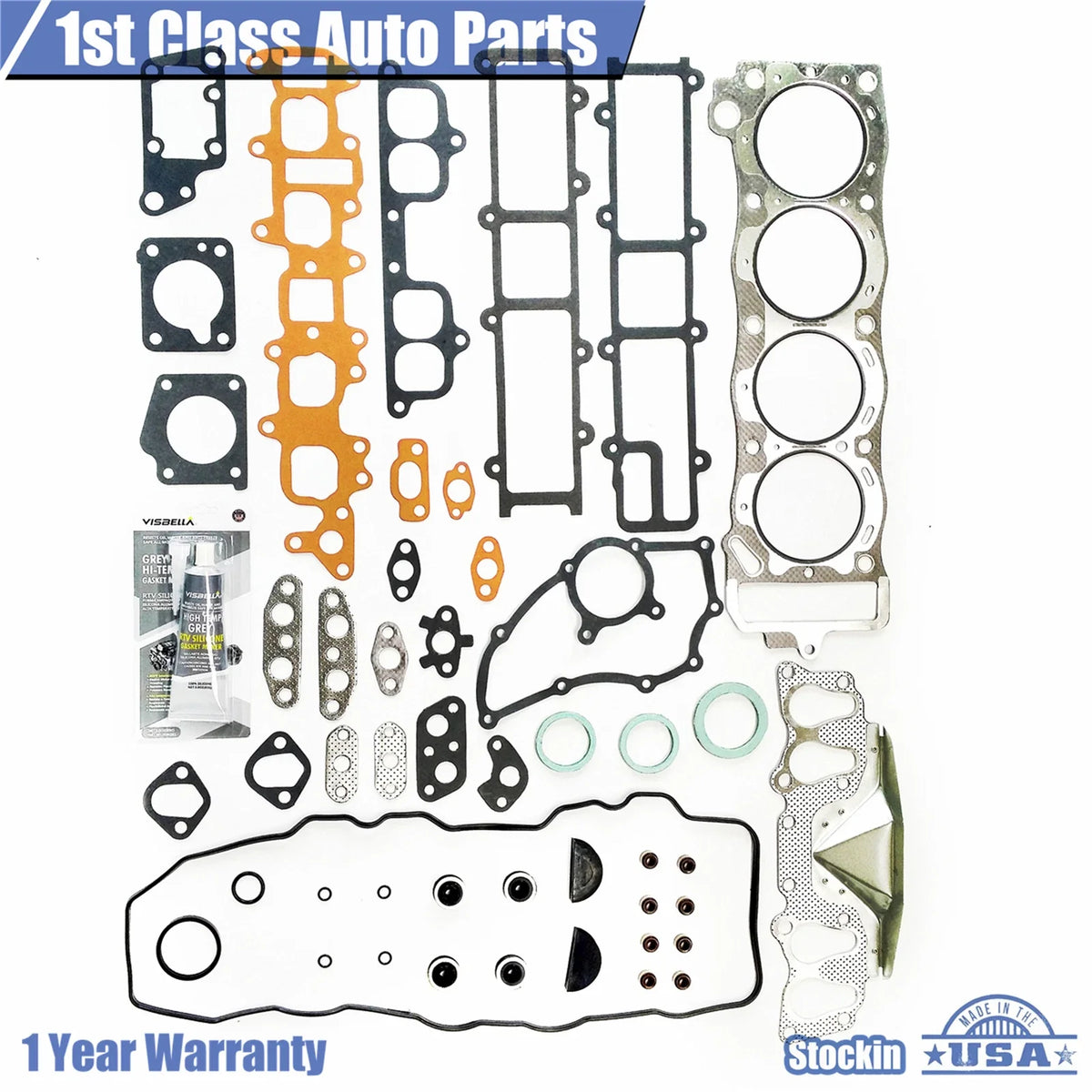 Cylinder Head Gasket Set for Toyota Pickup 4Runner (1985–1995)