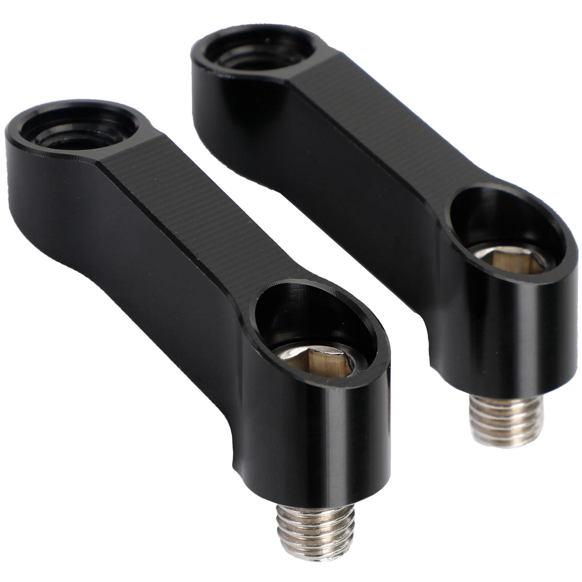 10mm x 1.5 Mirror Riser Extender Adapter for BMW F 700 750 800 850 GS (M529-A174-BLK)