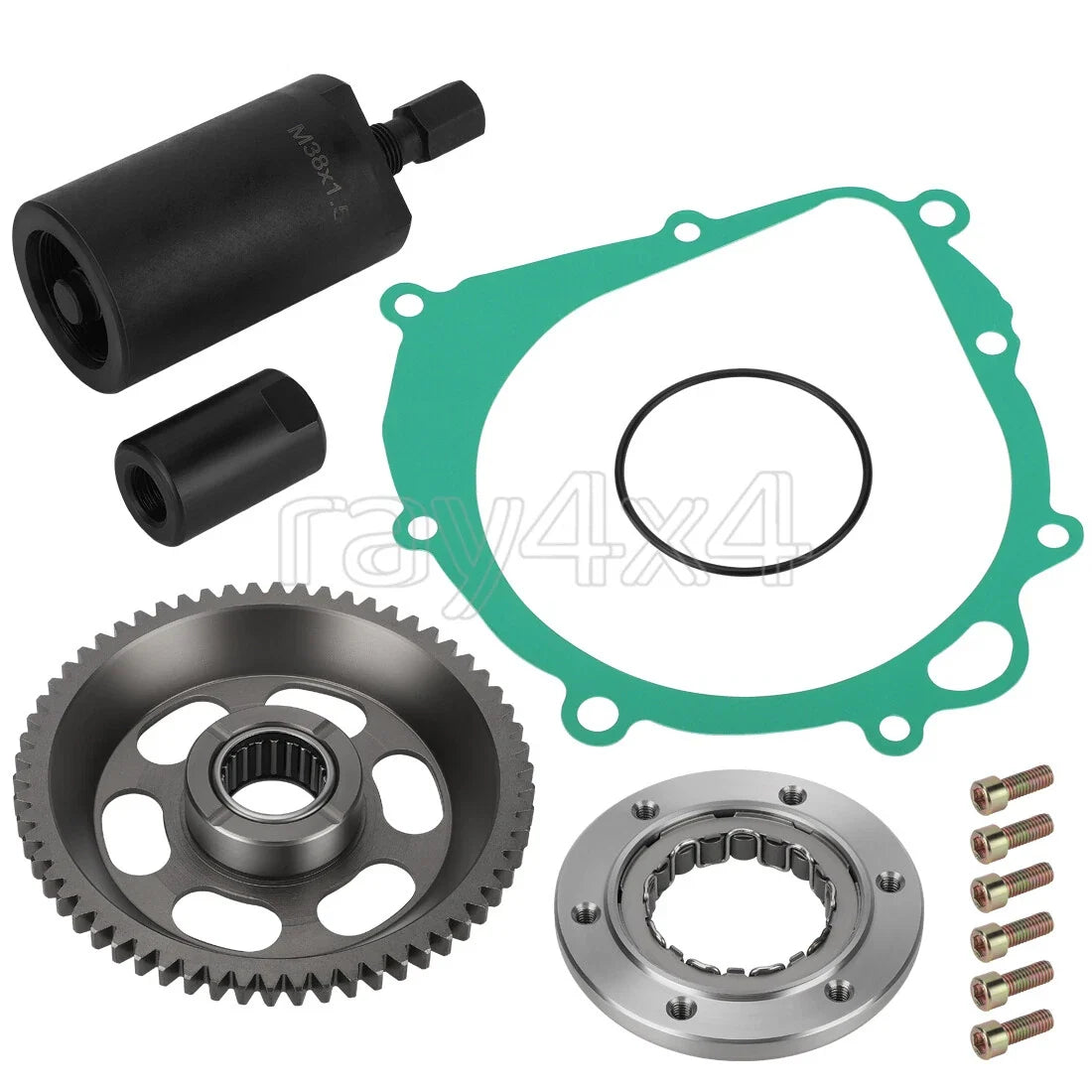 One Way Starter Clutch Assy & Flywheel Puller for Suzuki QuadSport LTZ400 (2003–2009)