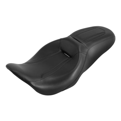 Black Driver & Passenger Seat for Harley Touring Road Street Glide (2009–2023)