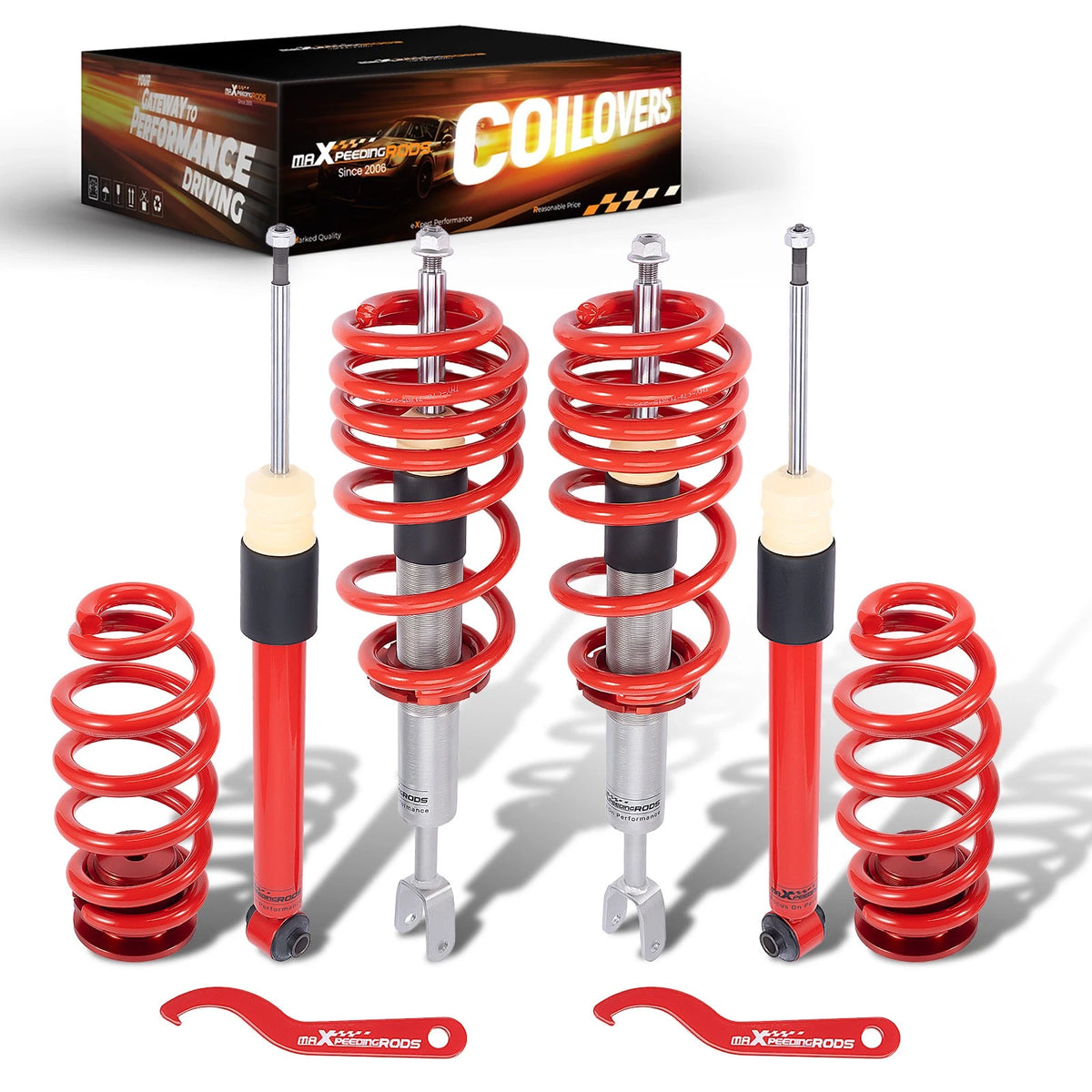 Coilovers for Audi A4 Quattro B6 B7 (2002–2008) AU0JTD