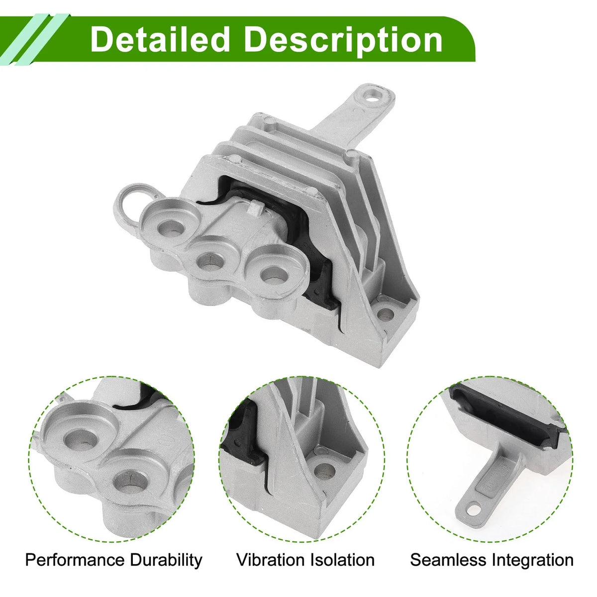 Right Engine Motor Mount for Chevrolet Malibu (2012–2018) 1.5T A/MT EG3