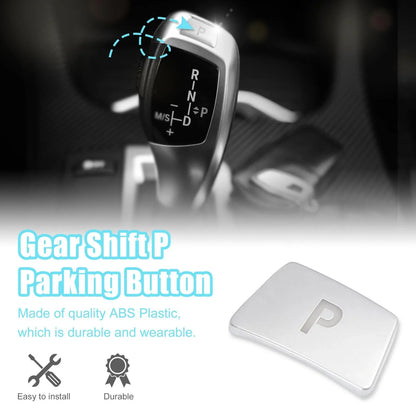 P Button Gear Shift Knob Lever Button Cover for BMW 2/3/4/5/6 X3/X4/X5/X6