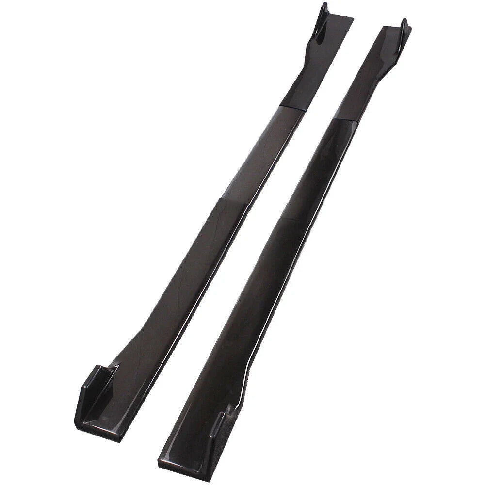 90IN Side Skirt Extension for Universal Car Body Kit Lip Splitters