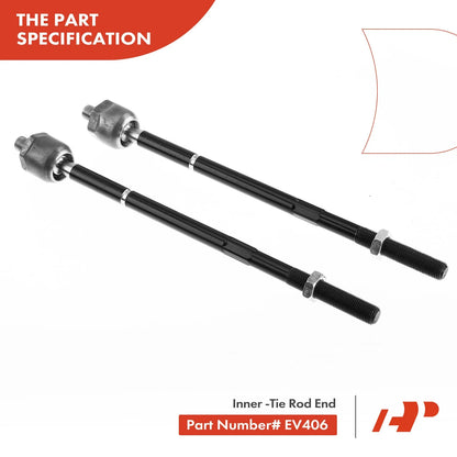 6x Inner Outer Front Lower Tie Rod Ball Joint for Dodge Durango Dakota (1998–2004)