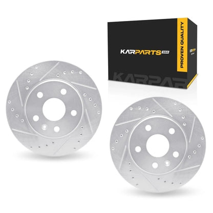 Drilled and Slotted Brake Rotors for Buick Regal (2011–2012) ALX-PAU-DF-7002-45007-CLA2