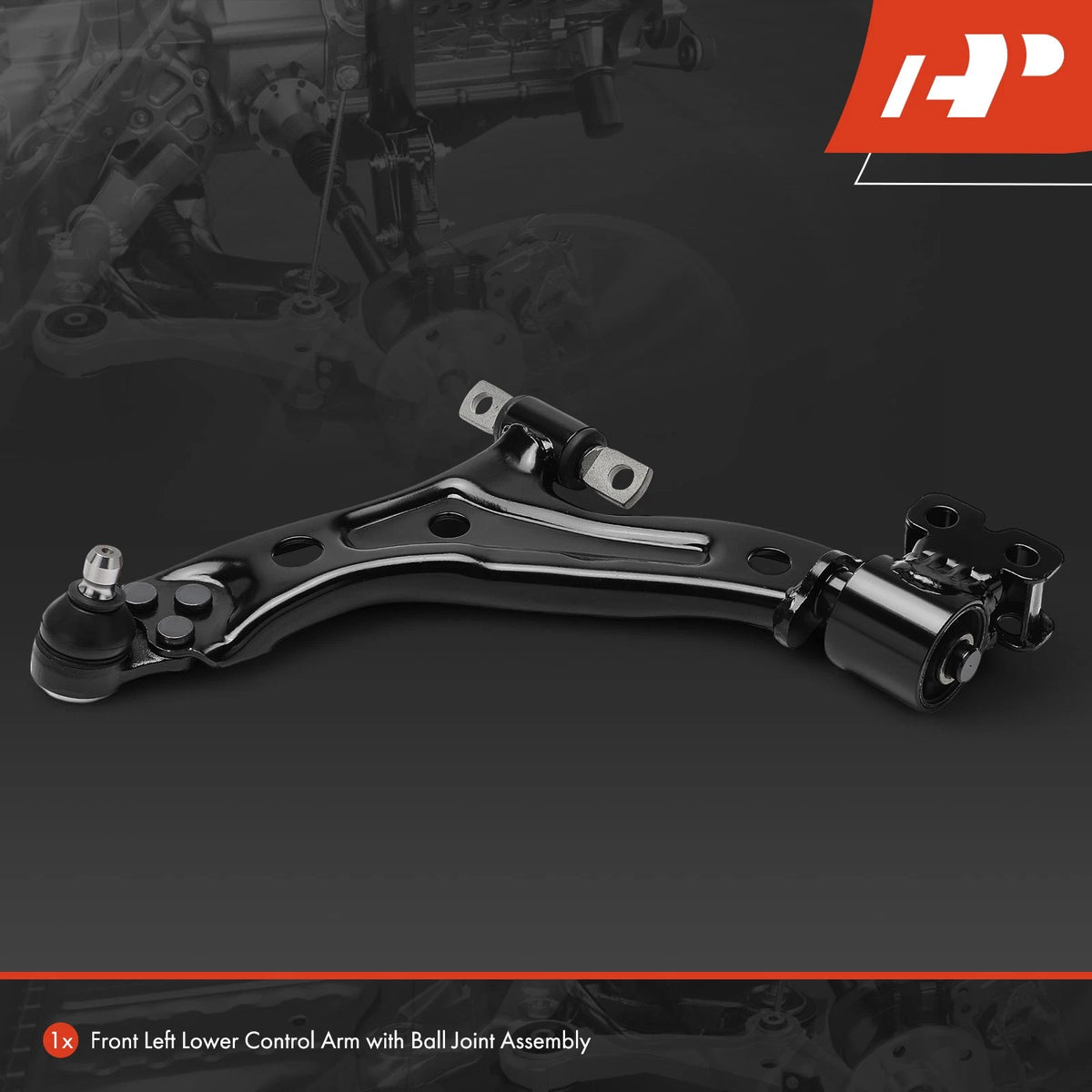 A-Premium Front Left Lower Control Arm w/Ball Joint for Chevrolet Spark (2013–2019) 95368367, RK623873