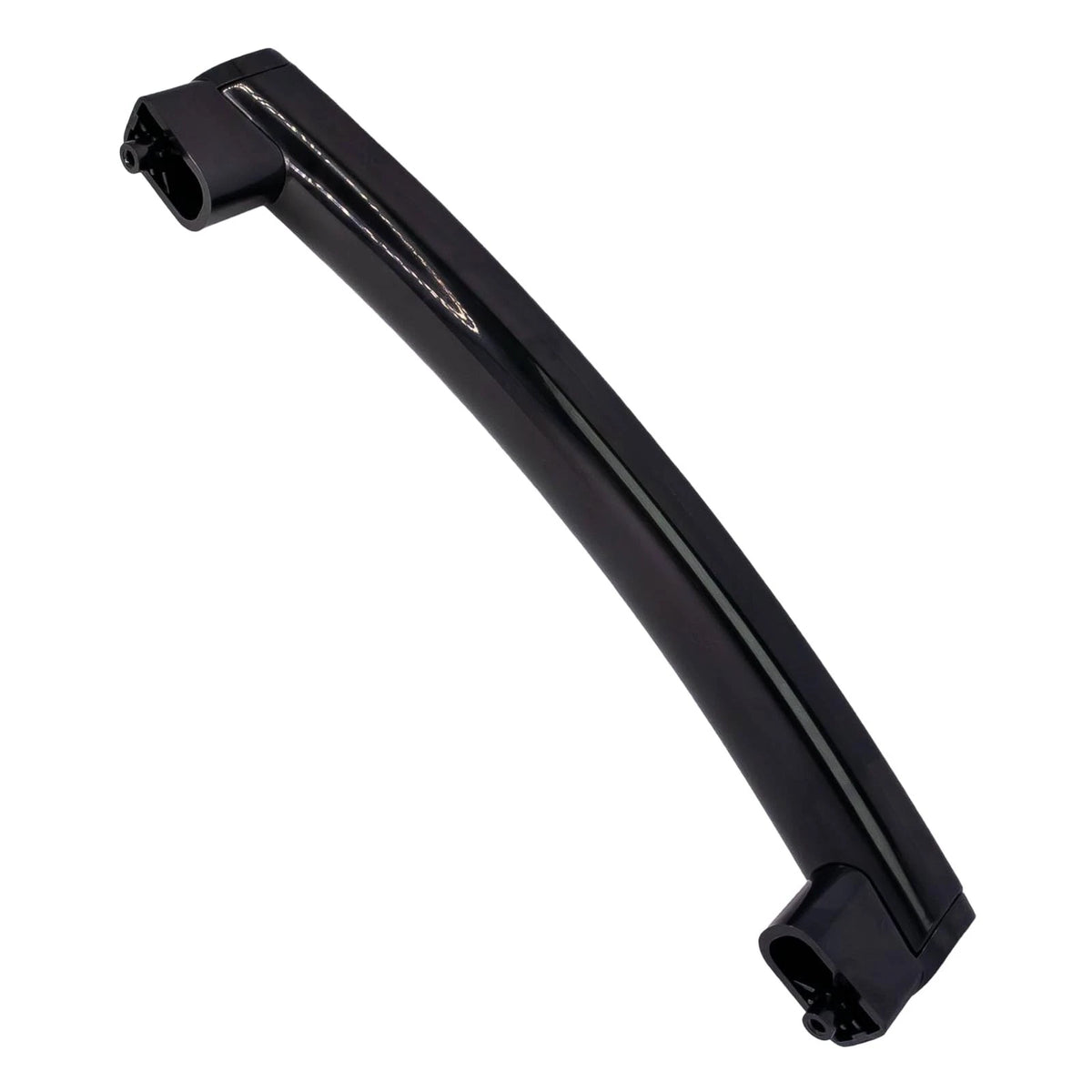 Microwave Door Handle with Support for Black (Fits WB15X10275, WB06X10939)