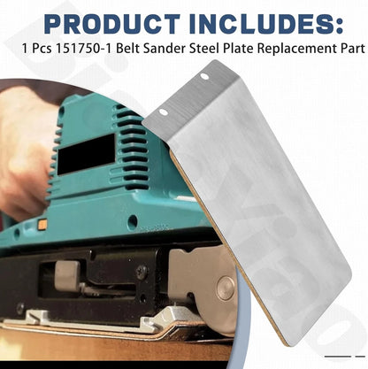 Steel Plate for Makita 9920 Belt Sander