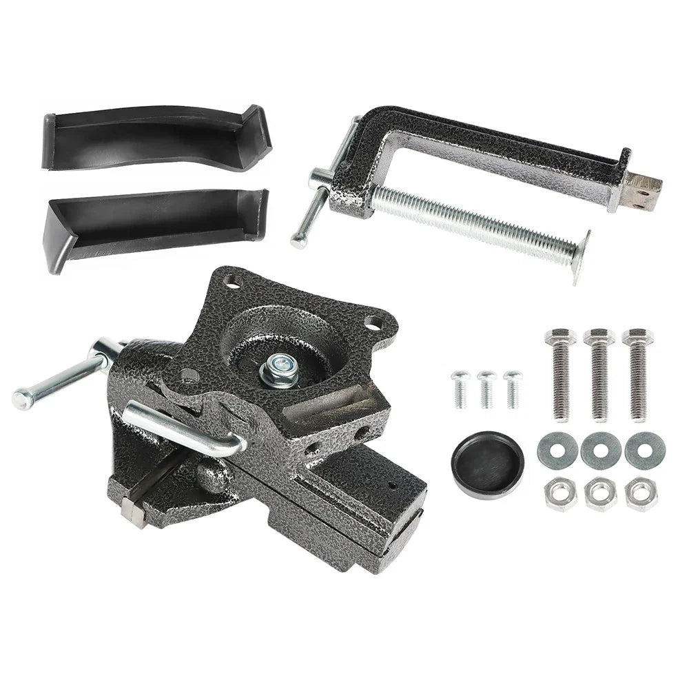 Bench Vise for Home Use (3.3 Inch Quick Adjustment)