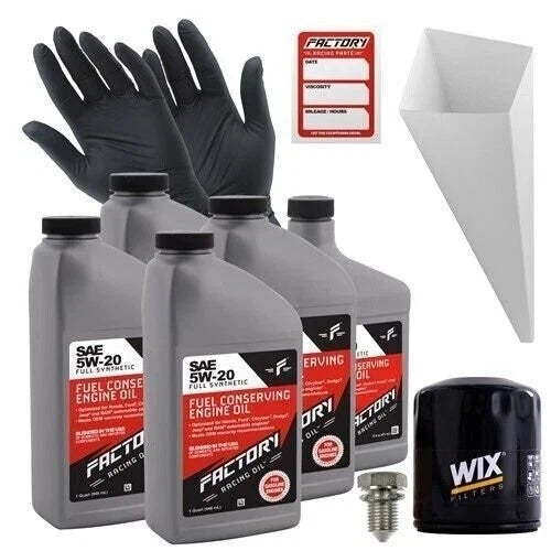5W20 Oil Change Kit for Mercury Mariner, Milan 2.3L (2002–2011)