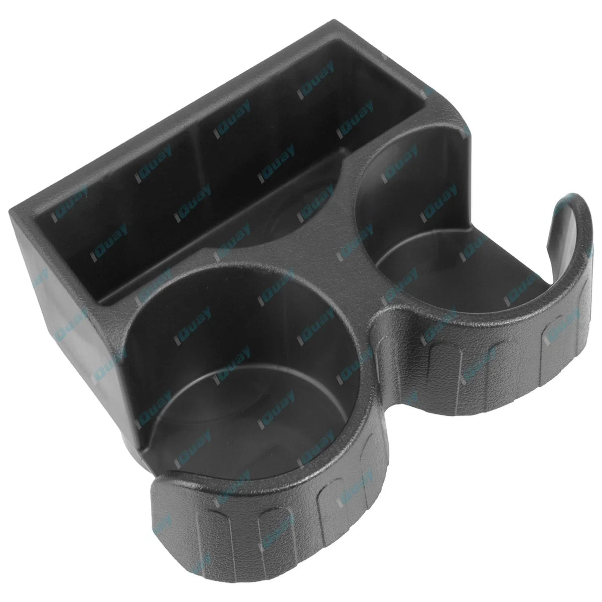 Black Multiple Cup Holder for Nissan Patrol GU Y61 Cupholder for Two Large Cups