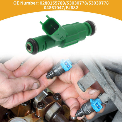 1 Pc Fuel Injector No. 0280155789/53030778 for Dodge B1500 (1996–1998)