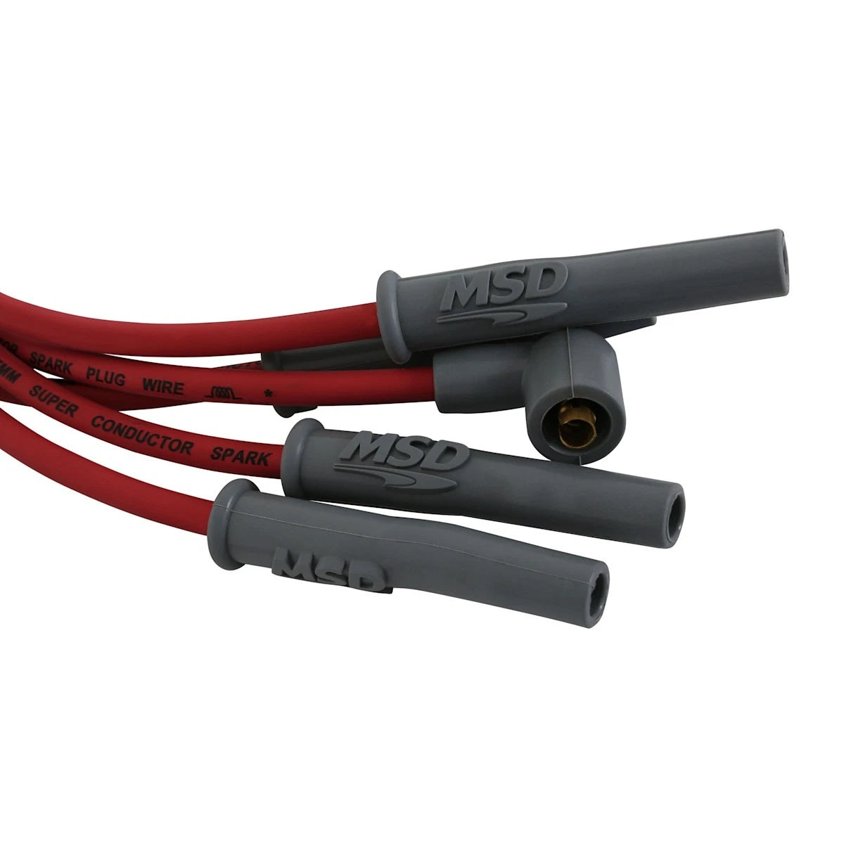 Set of 4 MSD Spark Plug Wires for Chevy Olds J2000 S-10 Blazer (1972–1984)
