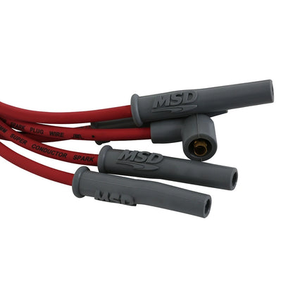 Set of 4 MSD Spark Plug Wires for Chevy Olds J2000 S-10 Blazer (1972–1984)