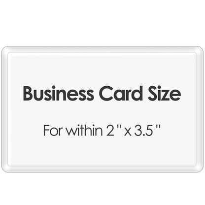 100 Pack Laminating Pouches for Business Cards (5.2" x 3.5")