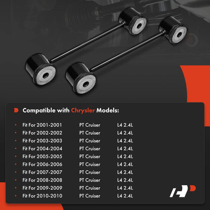 2X Rear Sway Bar Link Kit for Chrysler PT Cruiser (2001–2010) 4656934AA, K80264